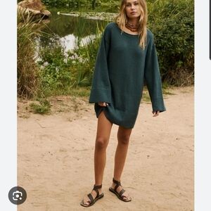 free people melanie sweater tunic
